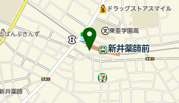 パチスロモナミの地図画像