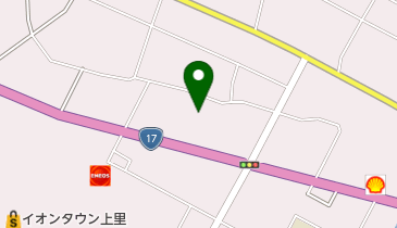Super D&rsquo;STATION上里店の地図画像