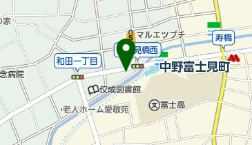 富士見会館の地図画像