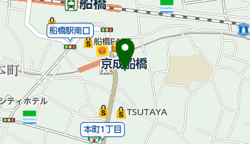 イリス船橋店の地図画像