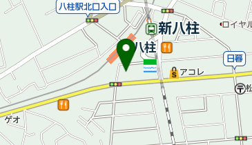キコーナ八柱店の地図画像
