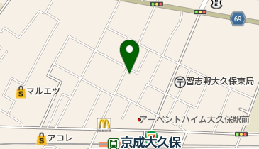 会津屋の地図画像