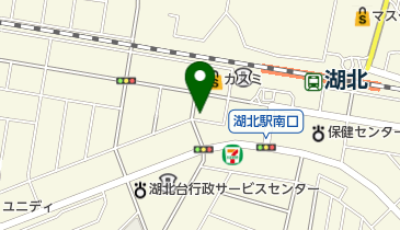 VZONE湖北店の地図画像