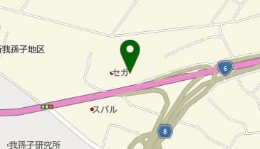 VZONE我孫子店の地図画像