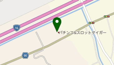 タイガーの地図画像