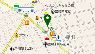 パラッツォ千川店の地図画像