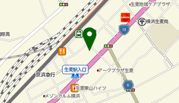パーラースーパーセブン生麦店の地図画像