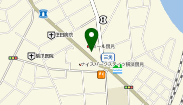 金時鶴見店の地図画像