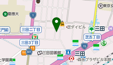 ピーアーク三田の地図画像