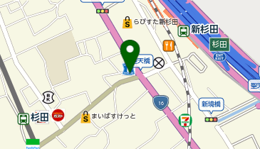 デイズ新杉田店の地図画像