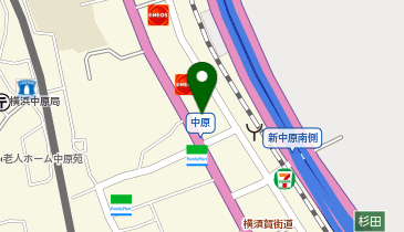ベルシティザシティ新杉田店の地図画像
