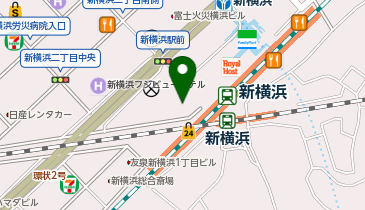 SKIP新横浜店1F・B1Fの地図画像