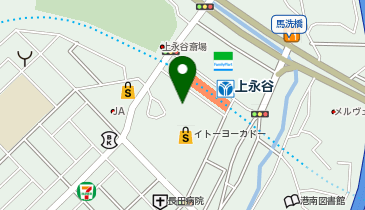 楽園上永谷店の地図画像