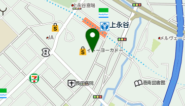 D&rsquo;STATION上永谷店の地図画像