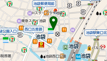 甲子園池袋店の地図画像