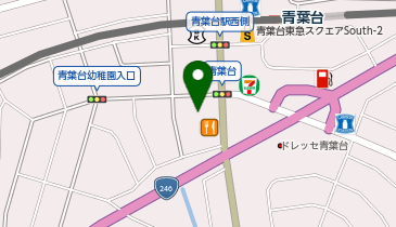 青葉台会館の地図画像