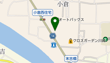 MONOS川崎の地図画像