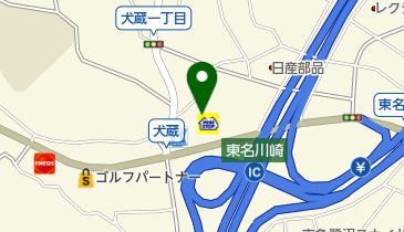 吉兆東名川崎店の地図画像