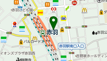 キングスの地図画像