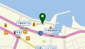 横須賀・馬堀マリーンの地図画像