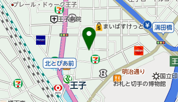 王子龍龍の地図画像