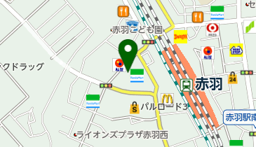 アジアセンターの地図画像