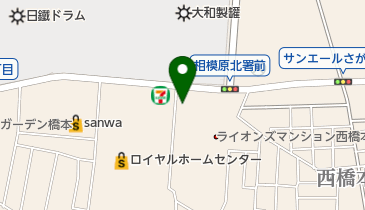 フジ相模原店の地図画像