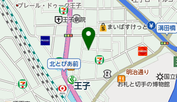 DAS王子店の地図画像