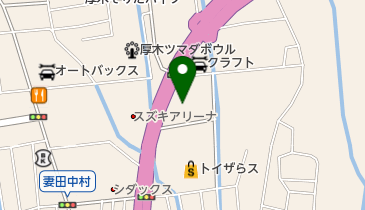 SAP厚木の地図画像