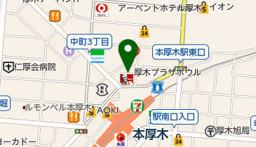 PIA厚木の地図画像