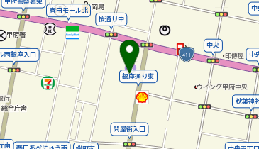 DAIMARU甲府本店の地図画像