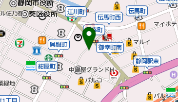 コンコルド静岡紺屋町2の地図画像