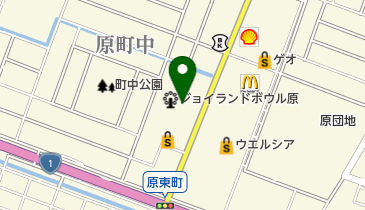 ジョイランド原の地図画像