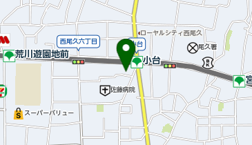 ピーアップル小台店の地図画像