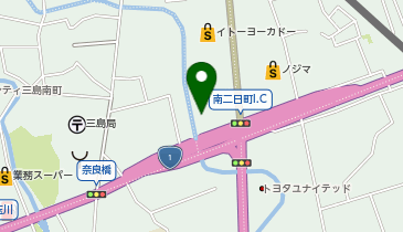 新甲子園の地図画像