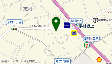 コンサートホール志村の地図画像