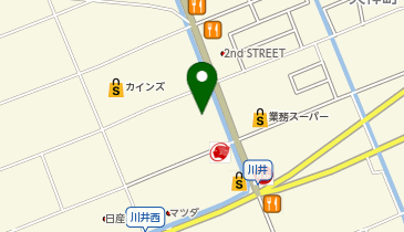 楽園袋井店の地図画像