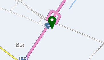 パチンコアゲインの地図画像