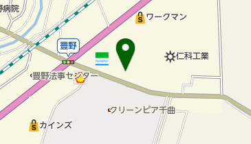 スーパーライオンズ豊野店の地図画像