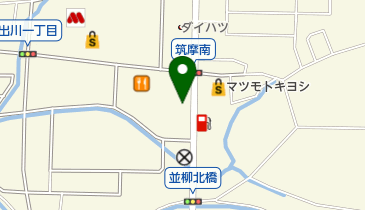 No.1松本筑摩店の地図画像