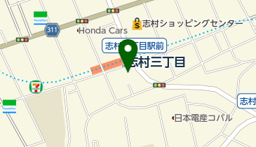 パラッツォ志村店の地図画像