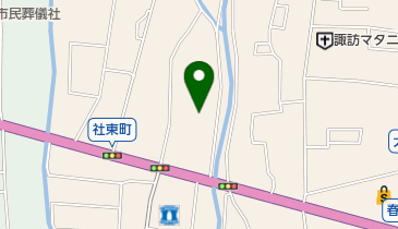 ニューアサヒ下諏訪店の地図画像