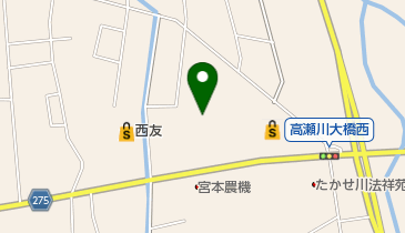 APULO松川店の地図画像