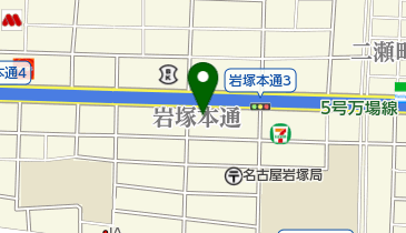 大一岩塚店の地図画像