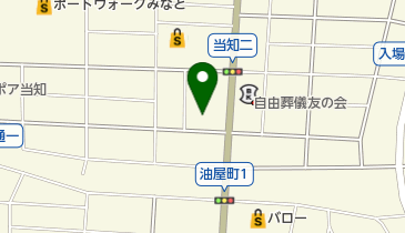 ジール当知店の地図画像
