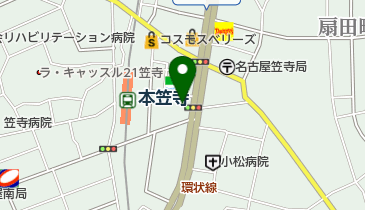 キング観光笠寺店の地図画像