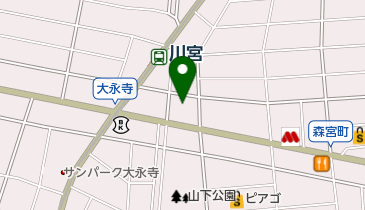 タイホウ守山店の地図画像