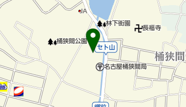 玉越 桶狭間店の地図画像