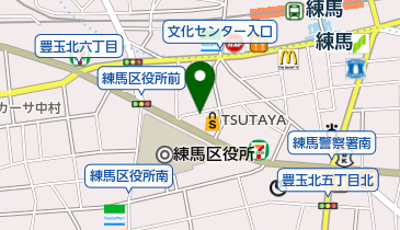 パチンコプラザ練馬店の地図画像