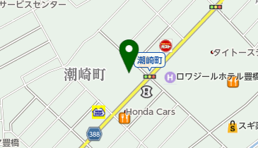 タイキ豊橋藤沢店の地図画像